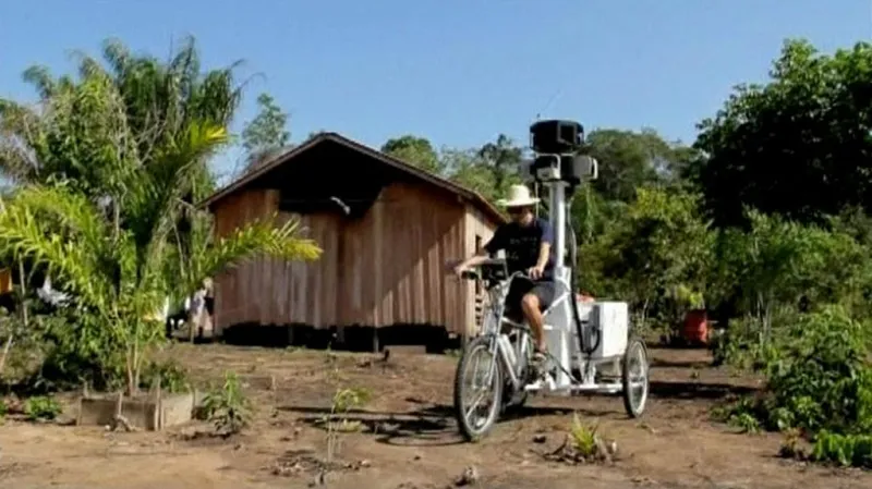 Google mapuje Amazonii
