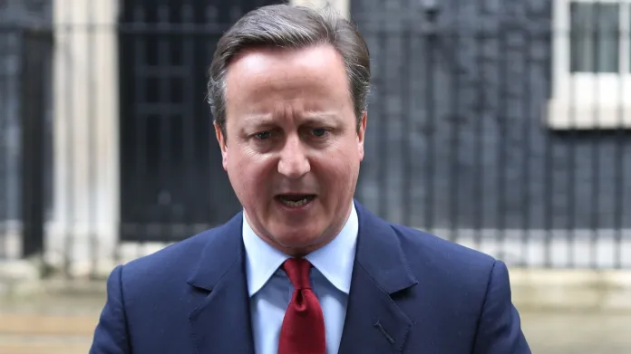 Odstupující britský premiér David Cameron