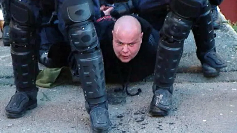 Zadržený extremista