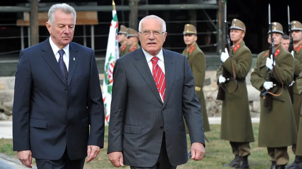 Václav Klaus a Pál Schmitt