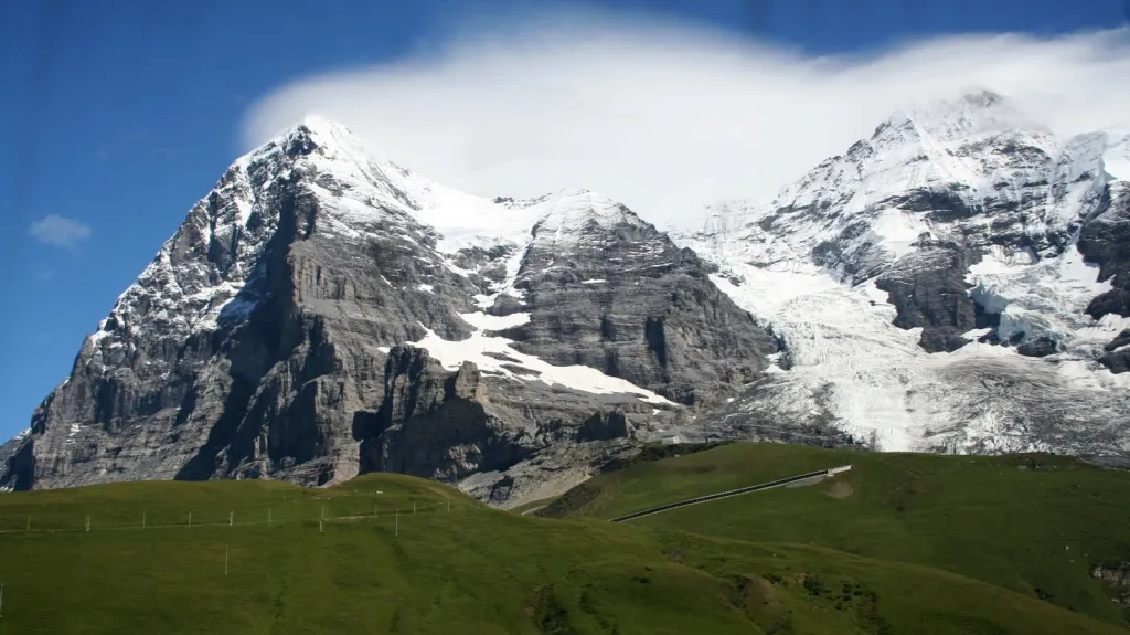 Eiger blízko Kleine Scheidegg