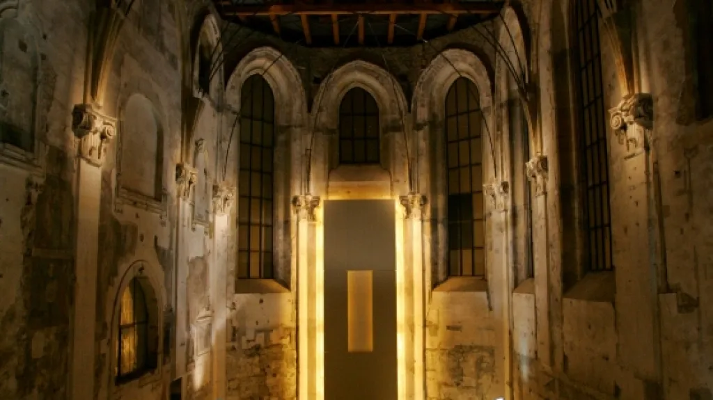 Prostor bývalého kostela sv. Anny