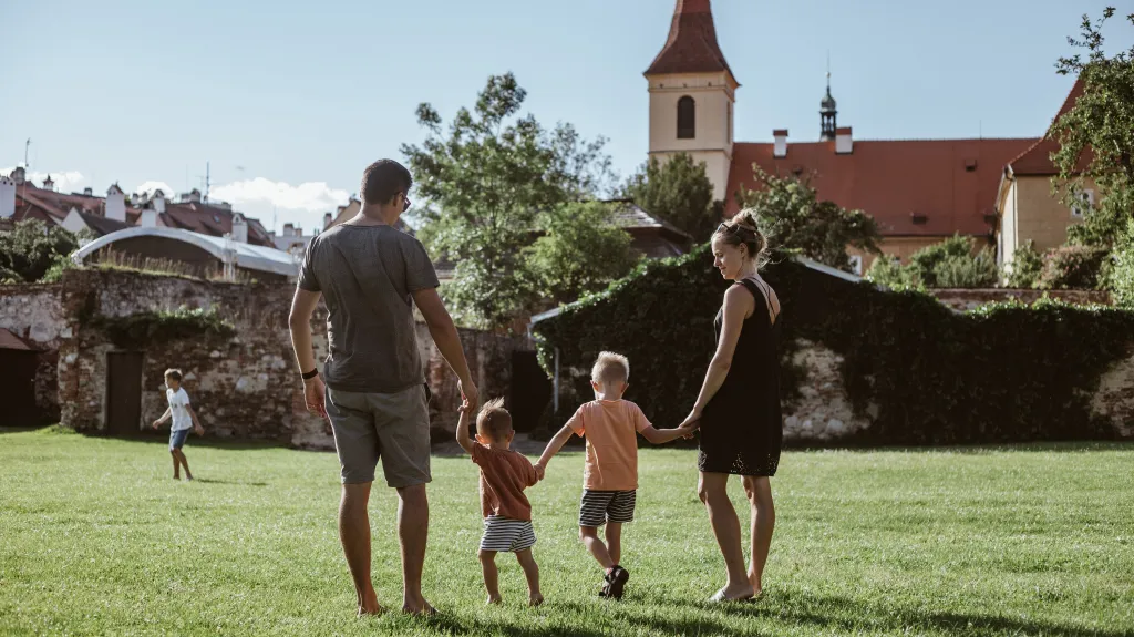 Pivovarská zahrada v Českém Krumlově