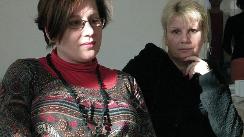 Když v tom jedou ženy / Markéta s matkou