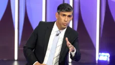 Rishi Sunak v debatě BBC