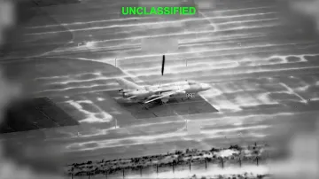 Záznamy z útoku na Írán zveřejněné americkou armádou