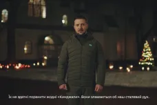 Ukrajinci nečekají na zázrak, sami ho tvoří svým vzdorem, řekl Zelenskyj ve vánočním poselství
