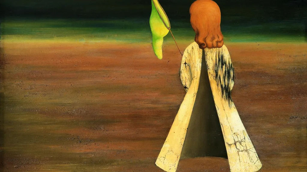 Toyen / Spící, 1937