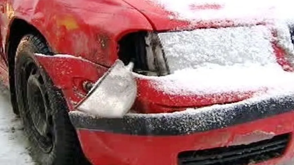 Automobil po nehodě