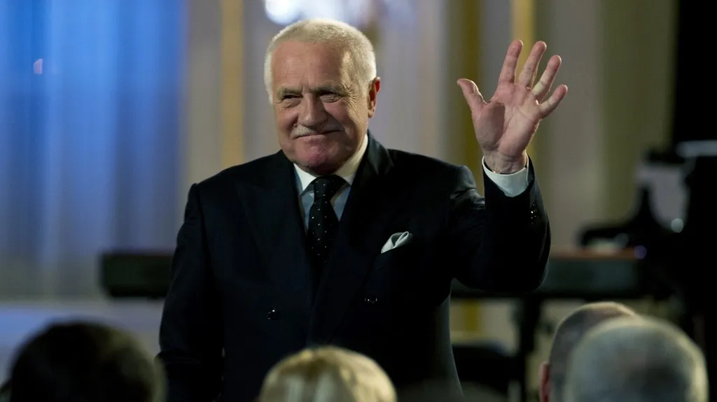 Václav Klaus na akci Díky nejen za jazz, pane prezidente