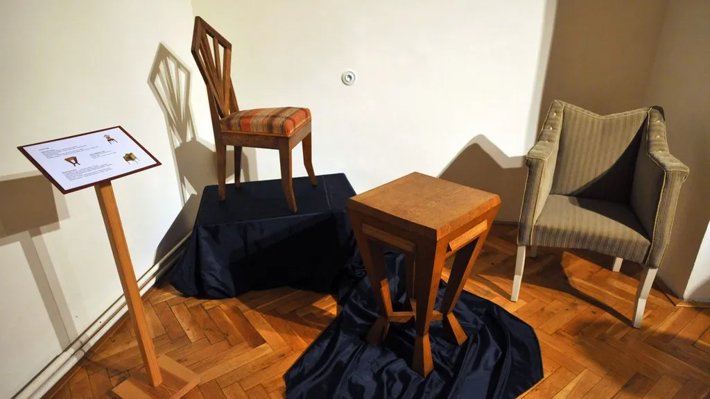 Židle navržené Josipem Plečnikem
