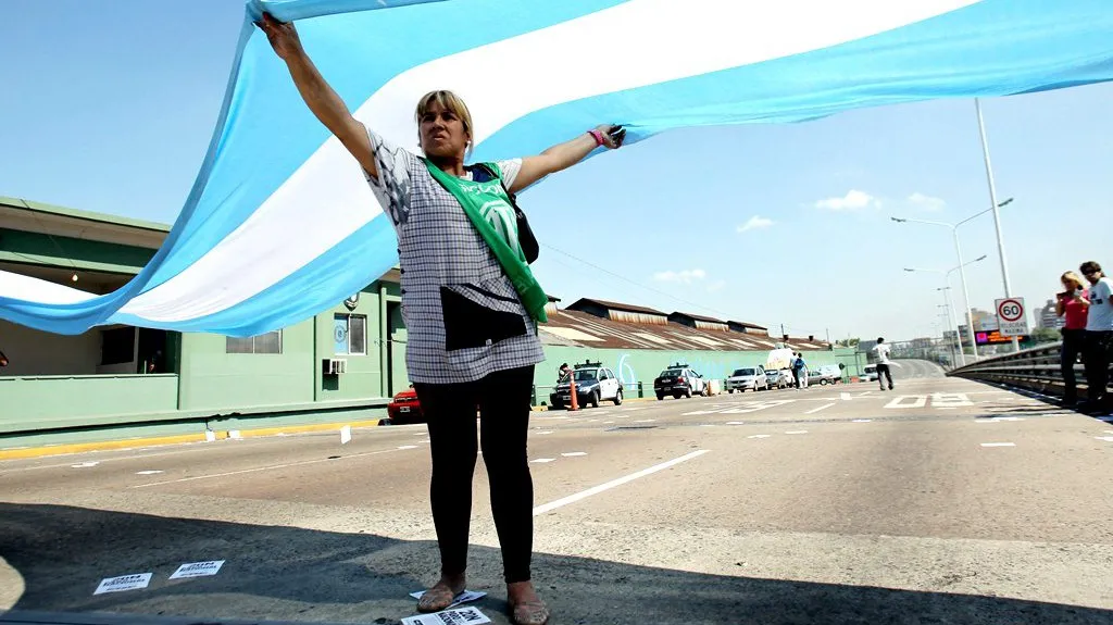 Protesty v Argentině