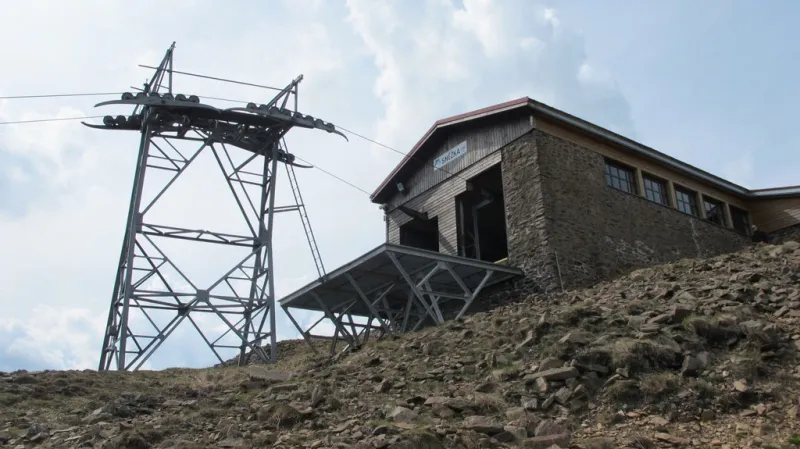 Lanovka na Sněžce