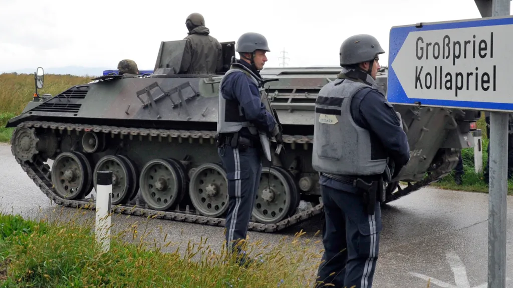 Rakouská policie zasahuje proti pytlákovi v Grossprielu