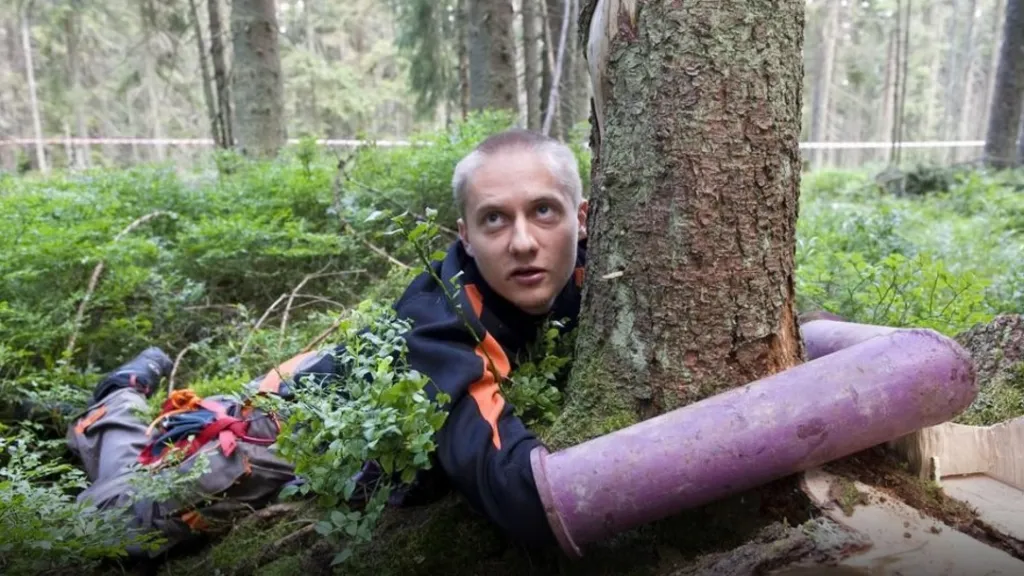 Odpůrci kácení na Šumavě