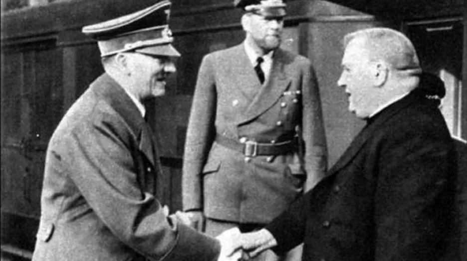 Jozef Tiso a Adolf Hitler