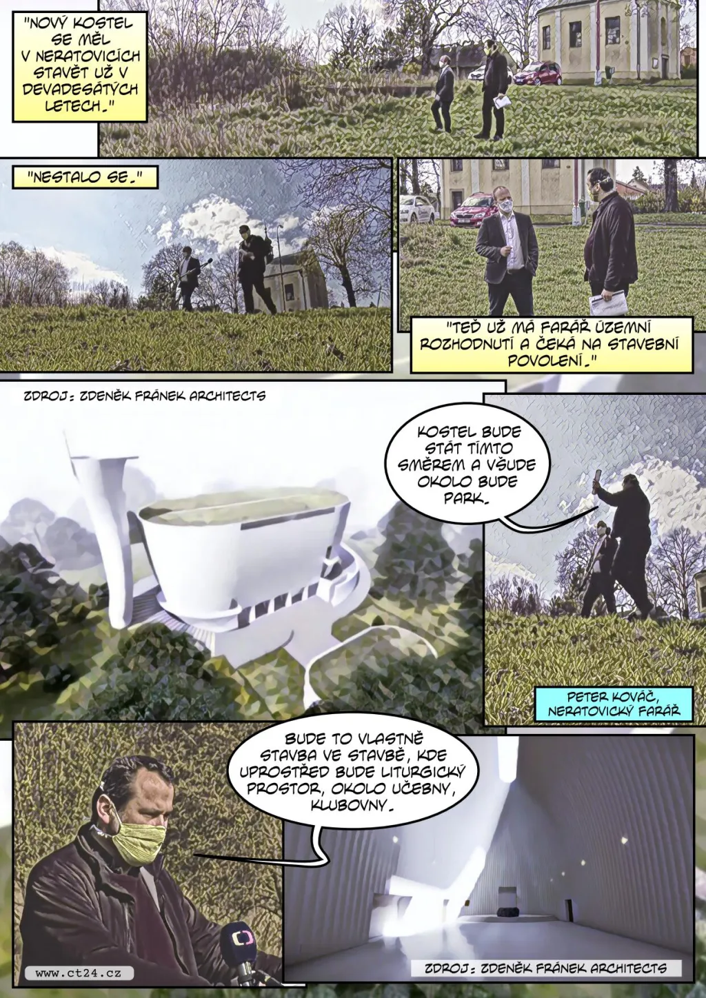 V Neratovicích postaví nový kostel