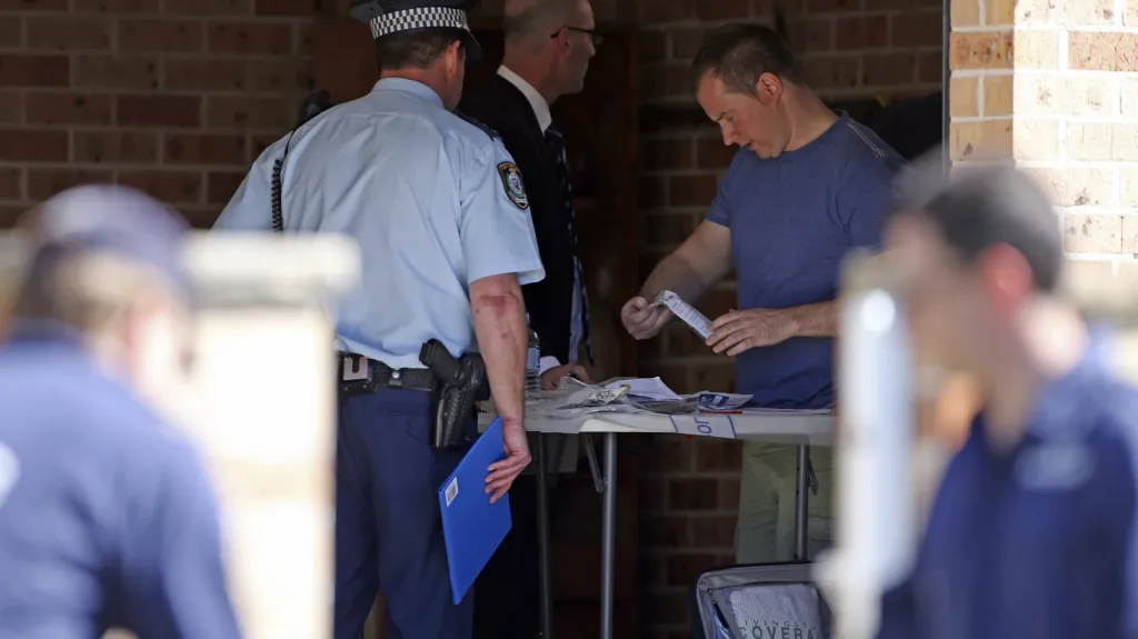 Protiteroristický zátah v Austrálii