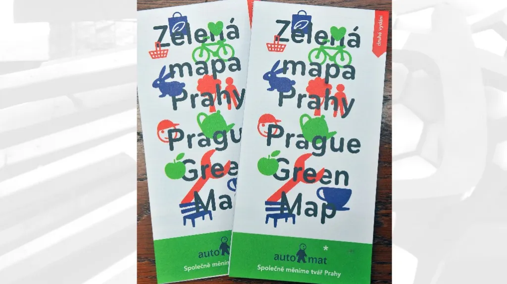 Zelená mapa Prahy