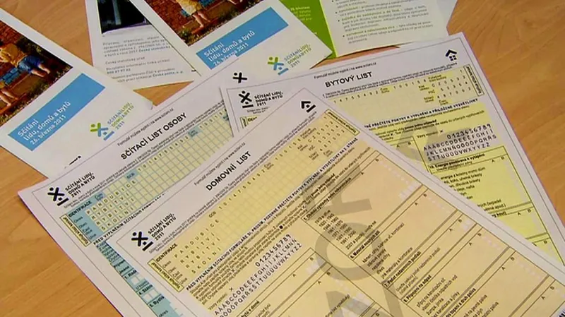 Formuláře pro sčítání lidu