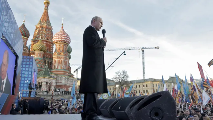 Vladimir Putin pozdravil účastníky koncertu "Společně"