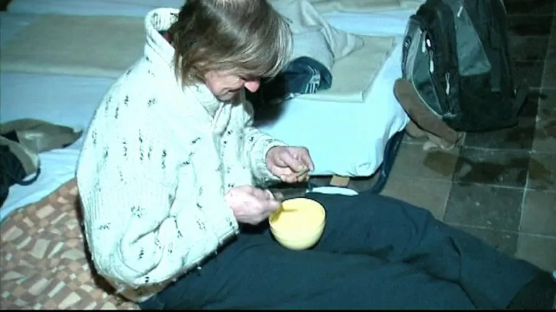 Ostravská bezdomovkyně