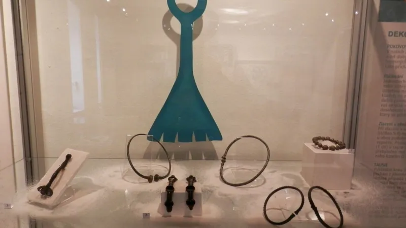 Výstava keltských šperků v Lounech