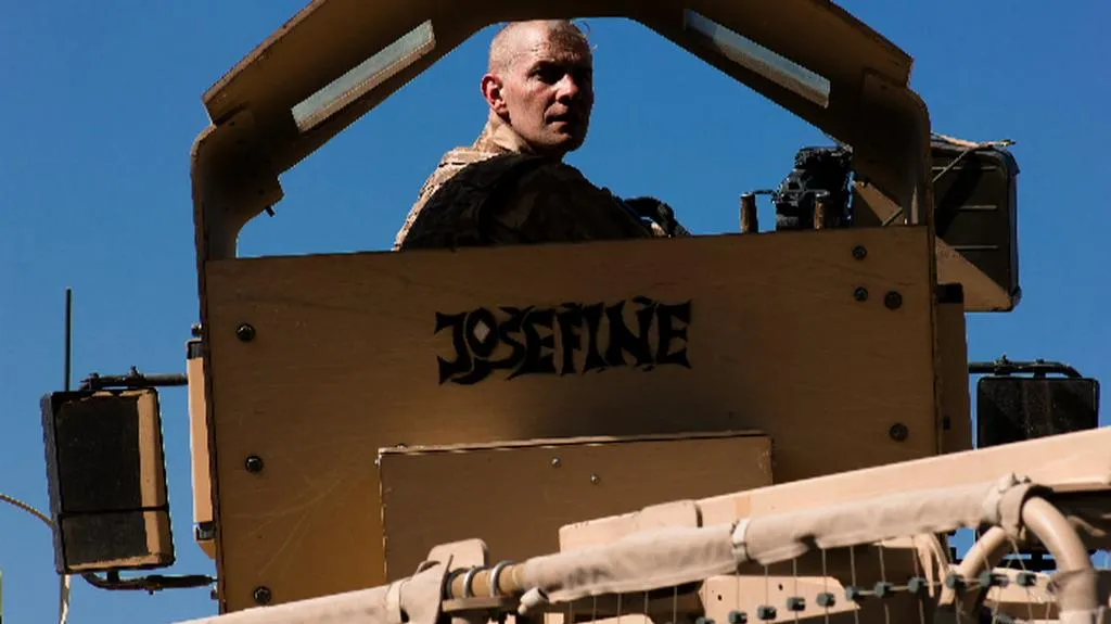 Jaroslav Mevald v době, kdy se účastnil mise v Afghánistánu