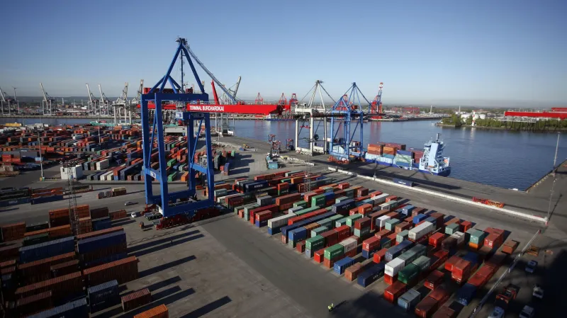 Přístav v Hamburku