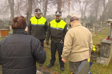 Pardubičtí strážníci zvýšili kontroly tamního hřbitova