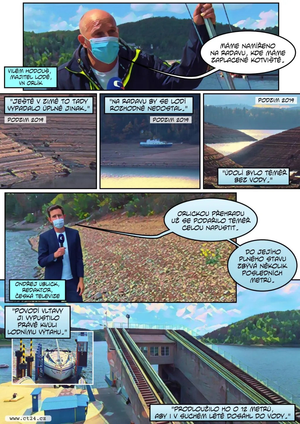 Lodě se vrací na vodu