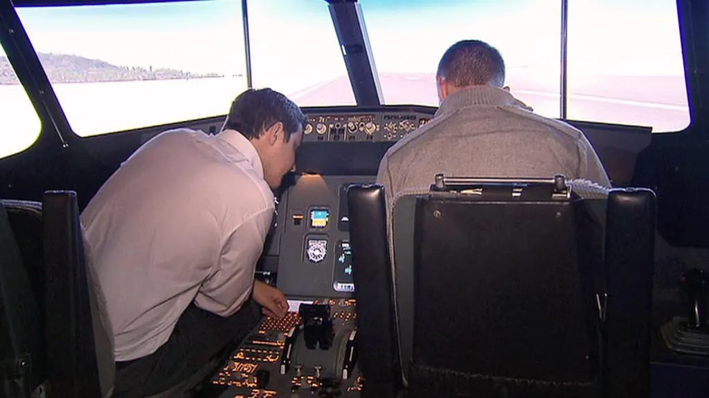Letecký simulátor Airbusu A320