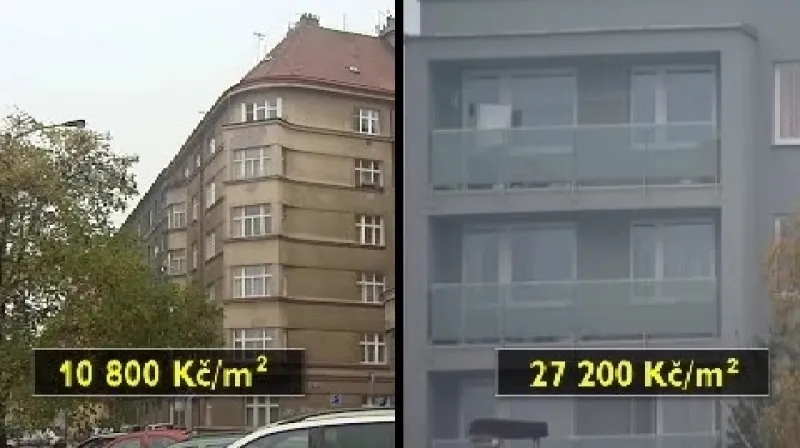 Na Praze 3 se možná manipuluje s cenami bytů