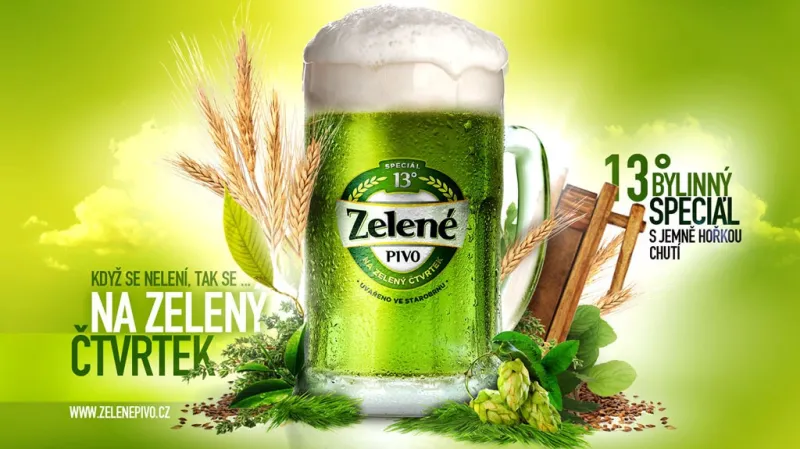 Zelené pivo
