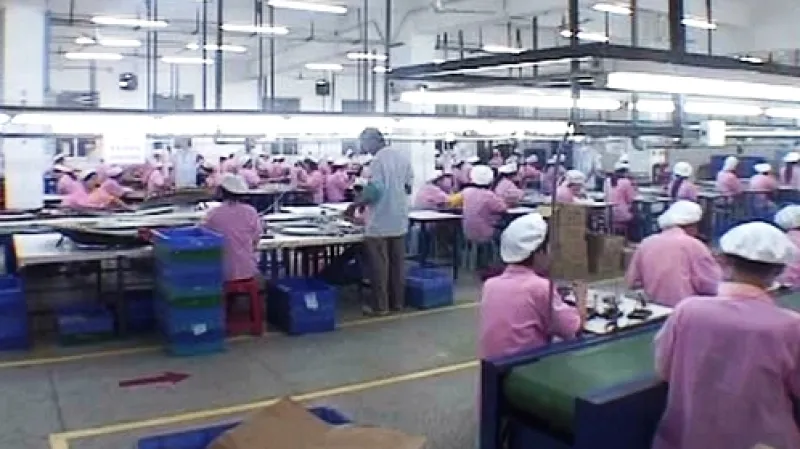 Čínští dělníci