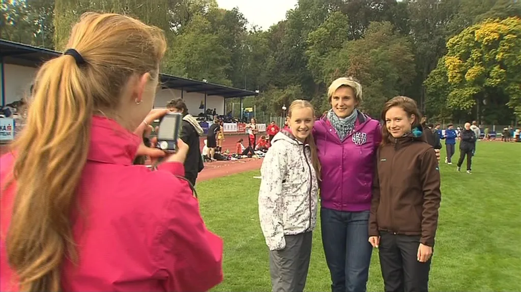 Barbora Špotáková je vzorem většiny mladých atletických nadějí