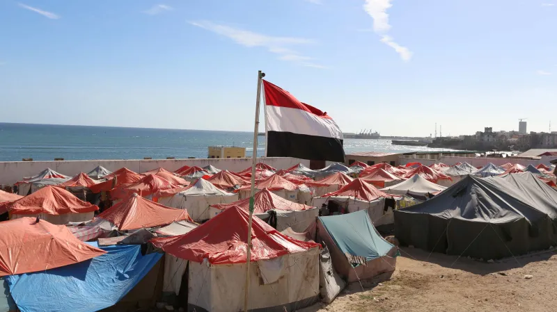 Tábor jemenských uprchlíků