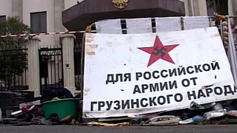 Nenávist mezi Rusy a Gruzíny trvá