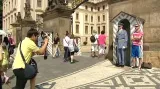 Turisti v Praze