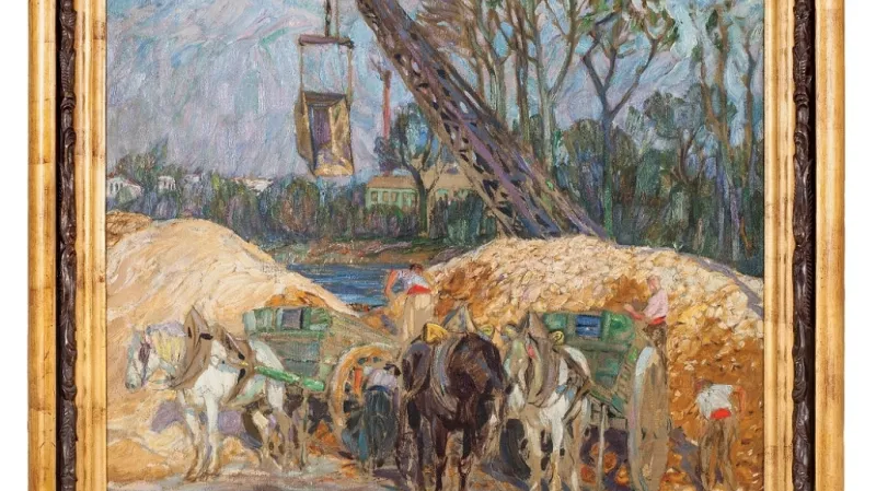 František Kupka / Pískaři na Seině