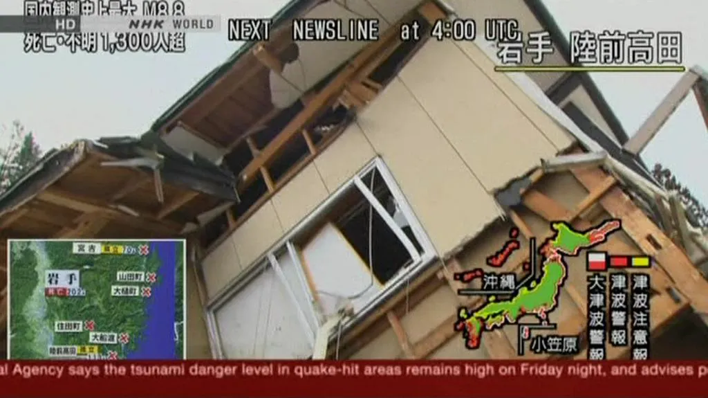 Zemětřesení v Japonsku