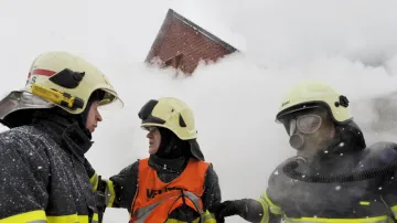 Požár apartmánového domu Klárka