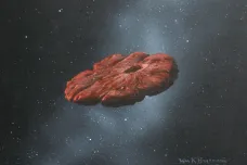 Podivný objekt Oumuamua vznikl z planety podobné Plutu, přiletěl z cizí soustavy