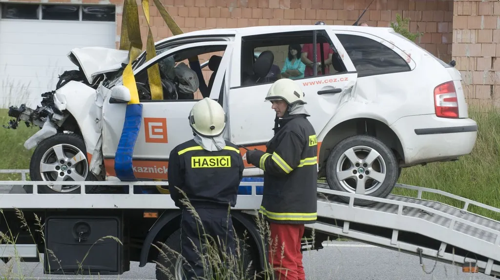 Nehoda na Jindřichohradecku