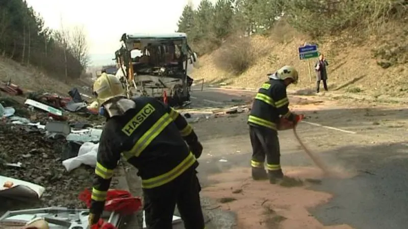 Filip Horký k nehodě autobusu u Rokycan