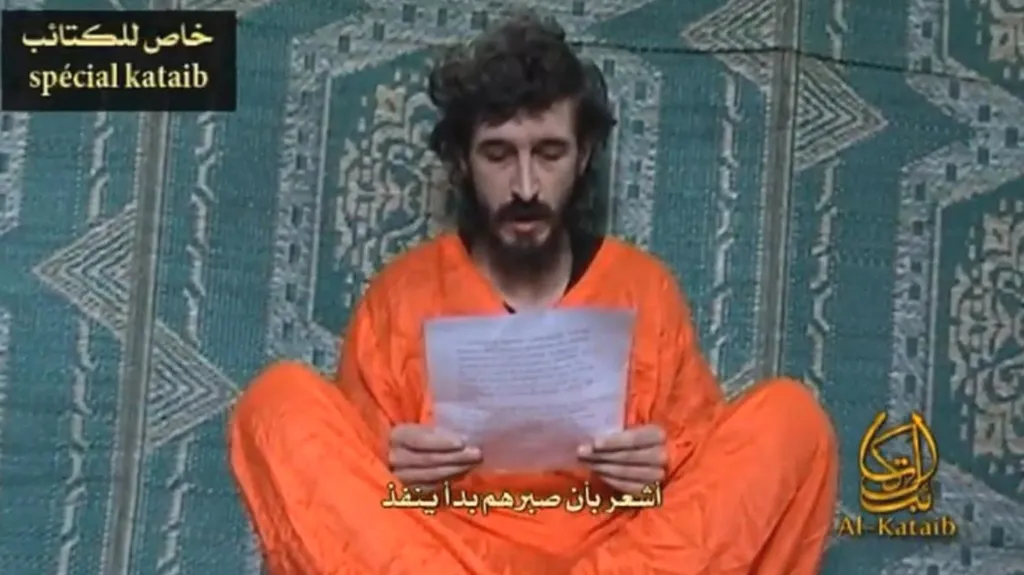 Zajatý Francouz Denis Allex