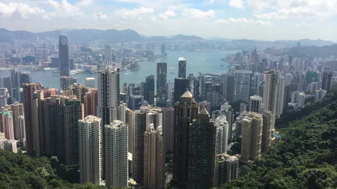 Panorama Hongkongu mluví samo za sebe