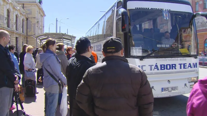 Výluka vlaků v Českých Budějovicích