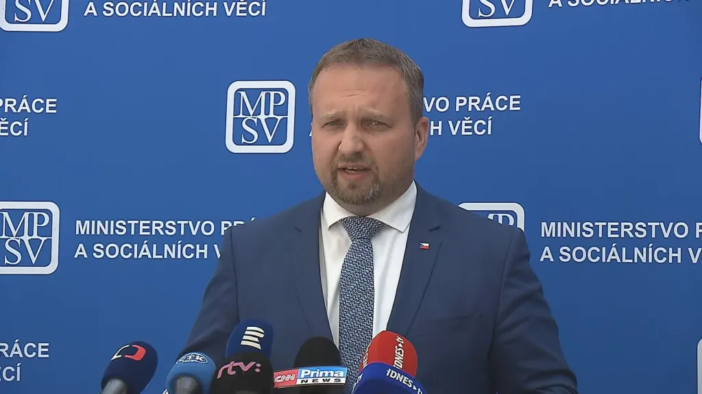 Ministr práce a sociálních věcí Marian Jurečka