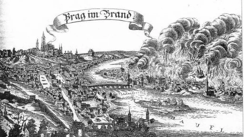 Francouzský požár Prahy v roce 1689